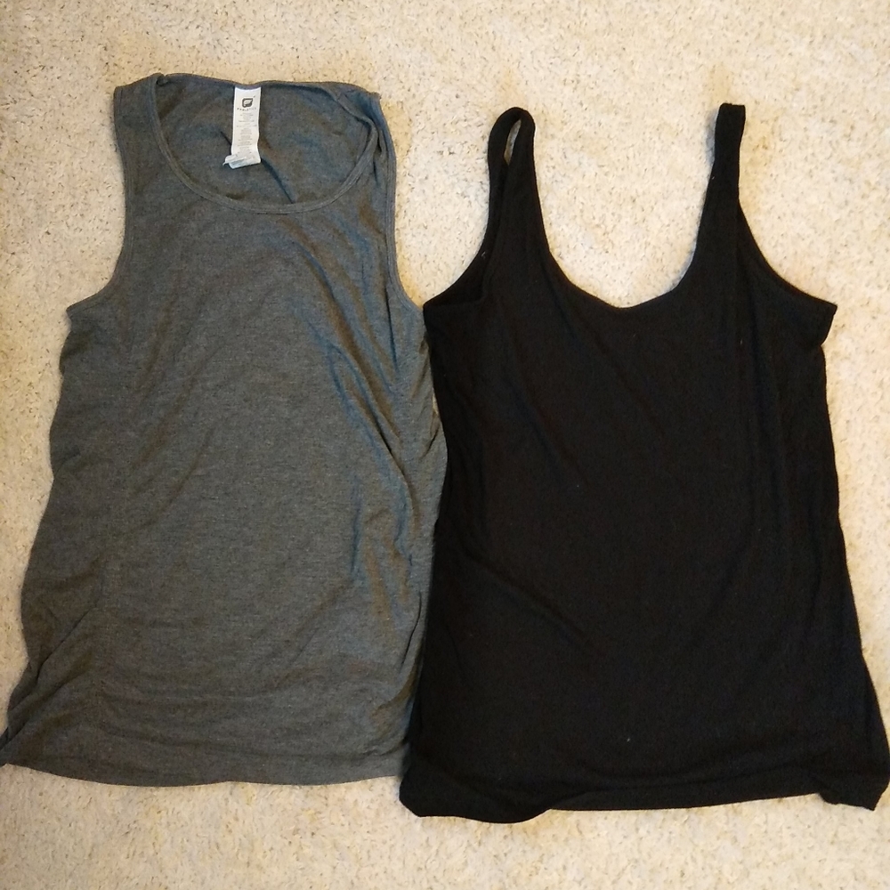 Lot of 2 Fabletics Athletic Tank Tops Small